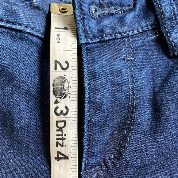 Cachet lower  rise stretch denim  true indigo blue - Picture 8 of 10